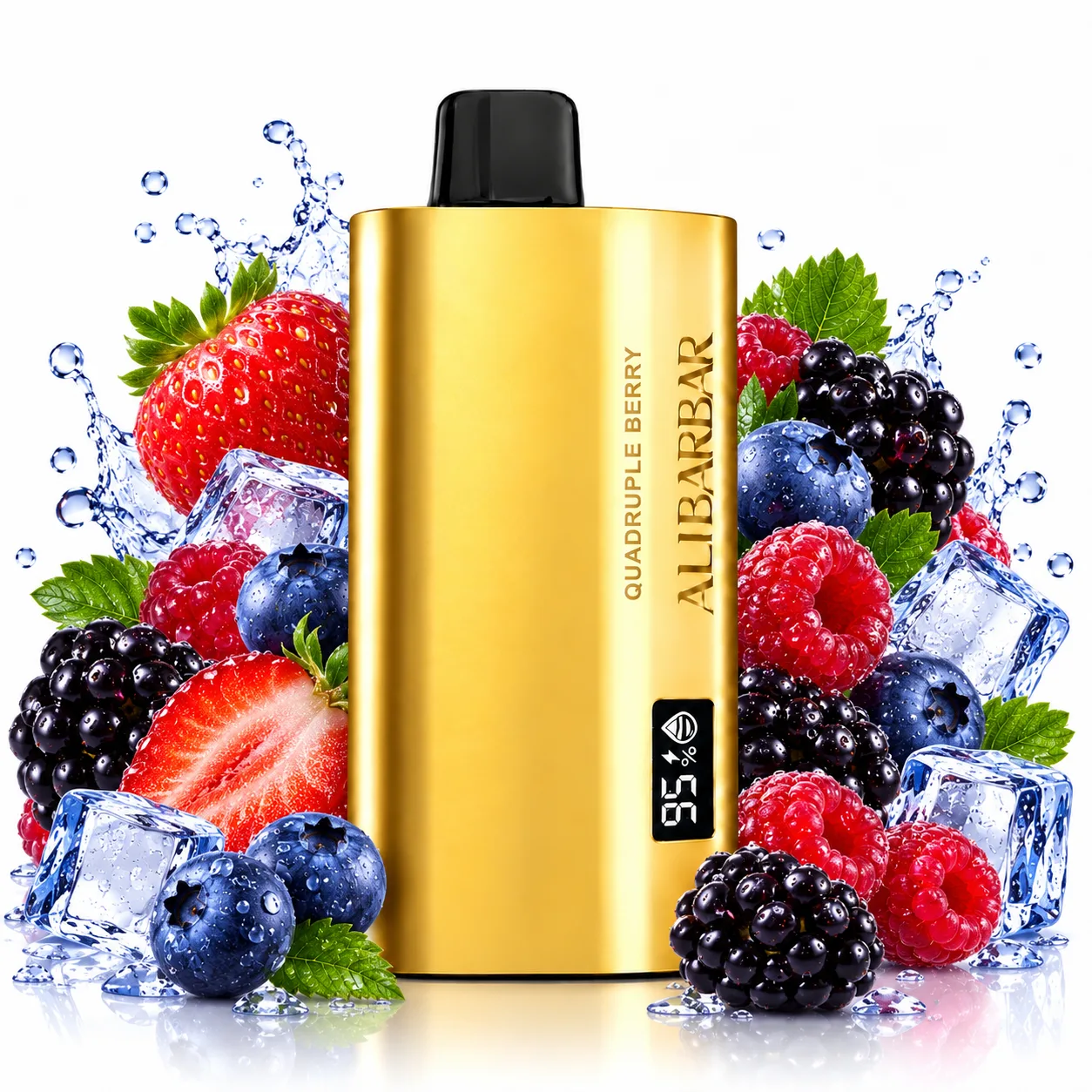 ALIBARBAR TEQ 12000 Puffs –Quadruple berry